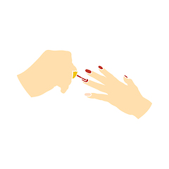 Image showing Manicure Icon