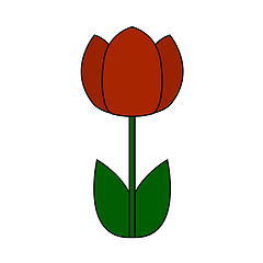 Image showing Spring Flower Icon