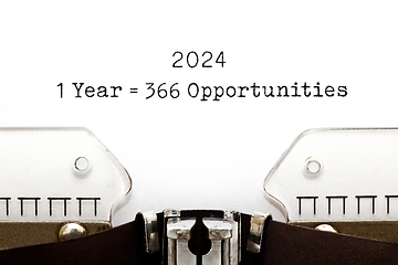 Image showing 1 Leap Year 2024 Equal To 366 Opportunities