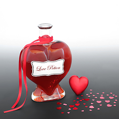 Image showing Love Potion Be My Valentine Concept