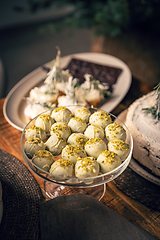 Image showing Pistachio ball cookies