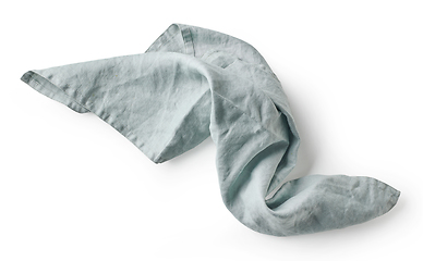 Image showing crumpled cotton napkin