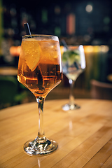 Image showing Aperol spritz cocktail