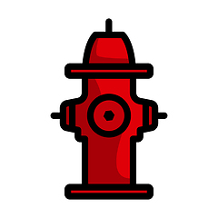 Image showing Fire Hydrant Icon