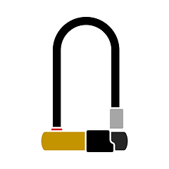 Image showing Bike Lock Icon