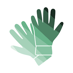 Image showing Criminal Gloves Icon