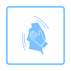 Image showing Wet Cleaning Icon