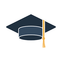 Image showing Graduation Cap Icon