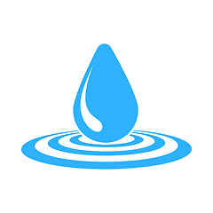 Image showing Water Drop Icon