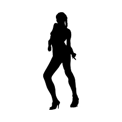 Image showing Dancer Silhouette