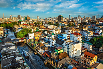 Image showing Bangkok aerial view