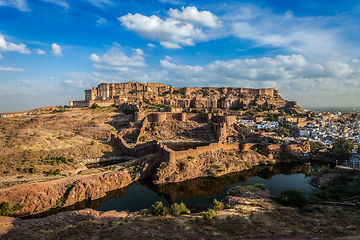 Image showing Mehrangarh Fort, Jodhpur, Rajasthan, India