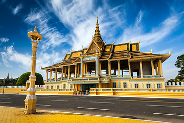 Image showing Phnom Penh Royal Palace complex
