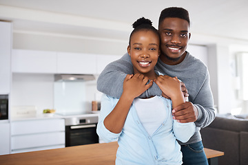 Image showing Home wouldnt be the same without each other. Portrait of an affectionate couple spending time together at home.