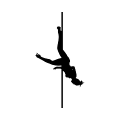 Image showing Strip Dancer Silhouette