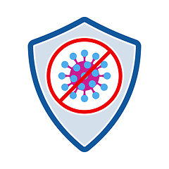 Image showing Shield From Coronavirus Icon