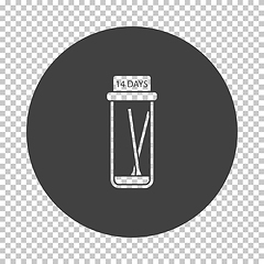 Image showing Covid Test Tube Icon