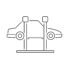 Image showing Car Lift Icon