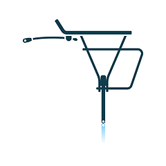 Image showing Bike Luggage Carrier Icon