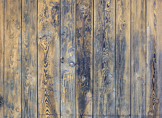 Image showing wooden wall