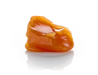 Image showing caramel candy on a white background
