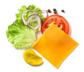 Image showing various food ingredients