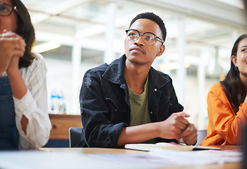 Image showing Lots to take away from an in-house training session. a group of young businesspeople having a meeting in a modern office.