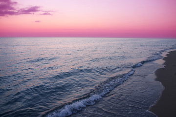 Image showing sunrise in Greece