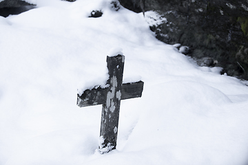 Image showing Winterland Geiranger