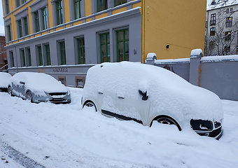 Image showing Vinter i Oslo