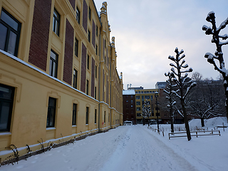 Image showing Vinter i Oslo