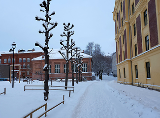 Image showing Vinter i Oslo