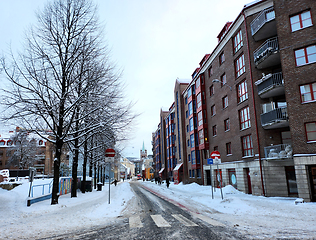 Image showing Vinter i Oslo