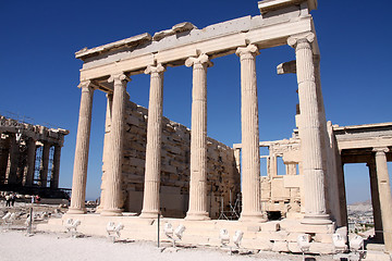 Image showing Erechtheum, Acropolis in Athens