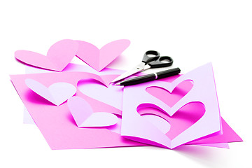 Image showing Valentine card