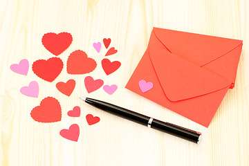 Image showing love letter