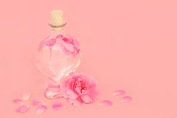 Image showing Rose Flower Scented Perfume  