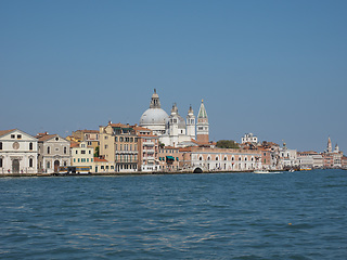 Image showing Giudecca canal in Venice