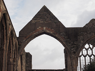 Image showing St Peter ruined church in Bristol