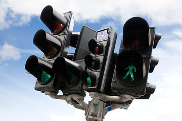 Image showing Copenhagen Traffic Light