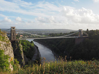 Image showing Clifton Suspension Bridge in Bristol