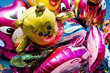 Image showing Metallic Balloons