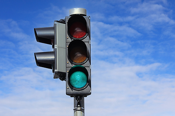 Image showing Green Traffic Light