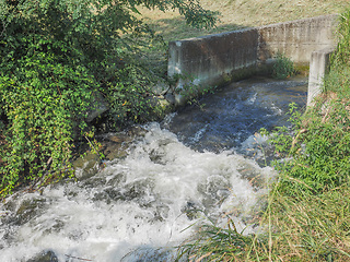 Image showing Mountain torrent rapids