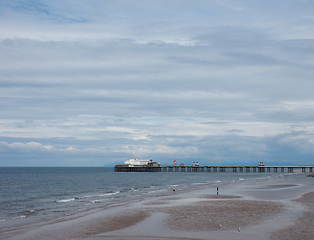 Image showing Pleasure Beach in Blackpool