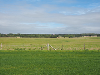 Image showing English country panorama in Salisbury