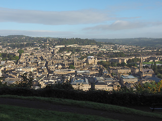 Image showing Aerial view of Bath