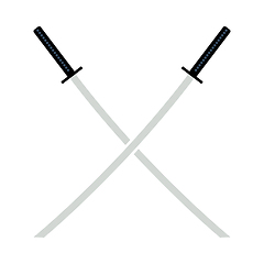 Image showing Japanese Sword Icon