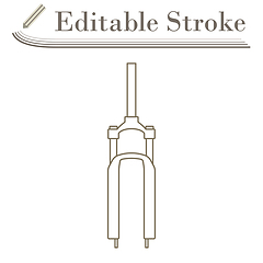 Image showing Bike Fork Icon