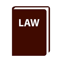 Image showing Law Book Icon